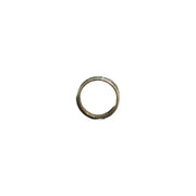 Tiffany Milgrain Classic 18K+Pt950 Ring